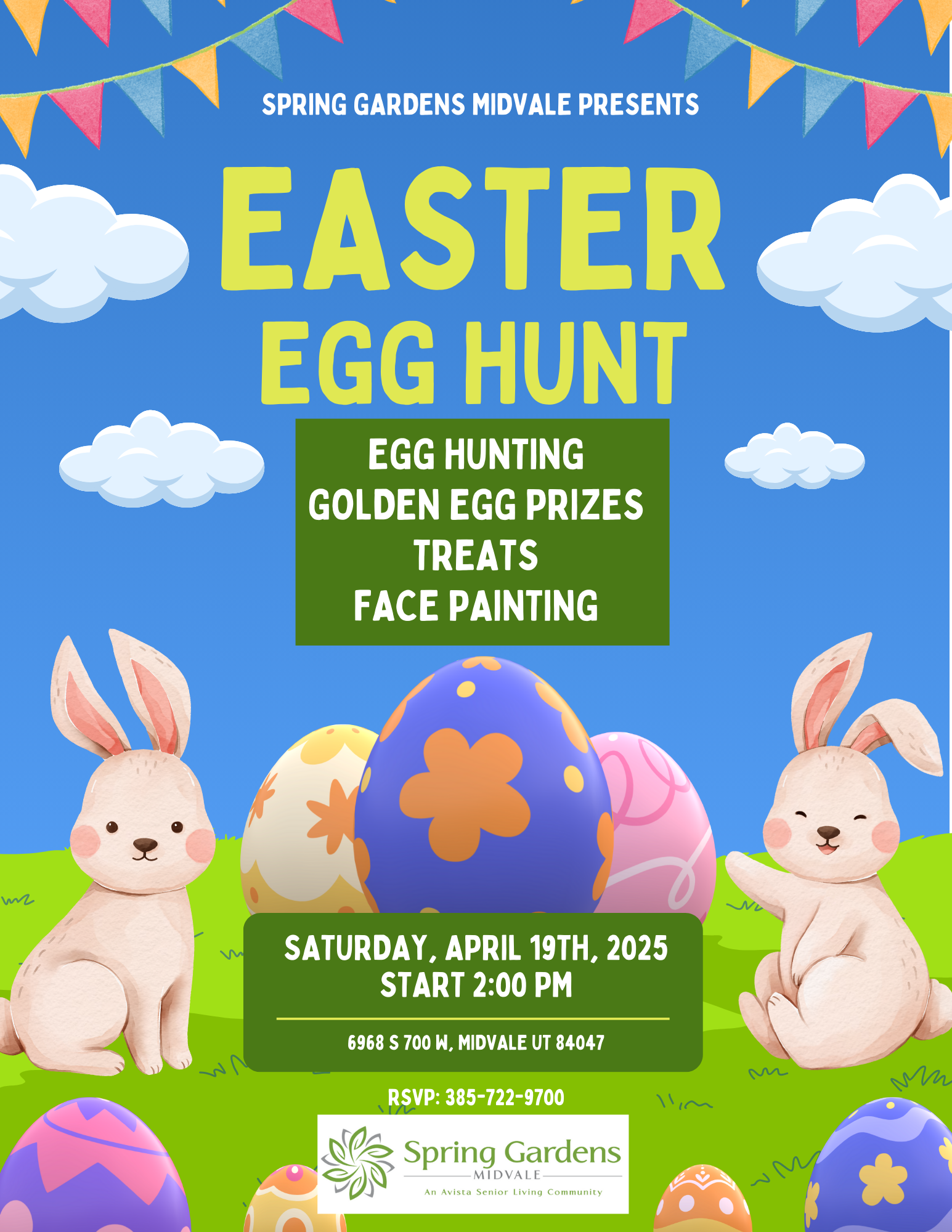 Spring Gardens Easter Egg Hunt!
